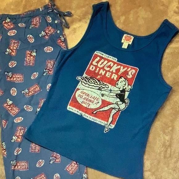 Lucky Brand Other - Lucky Brand Vintage Style Pajamas